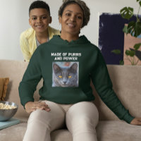 Modern Custom Wildlife Cat Text Cute Deep Forest