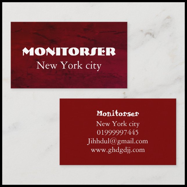 Modern Customisable Business Card (Creator Uploaded)