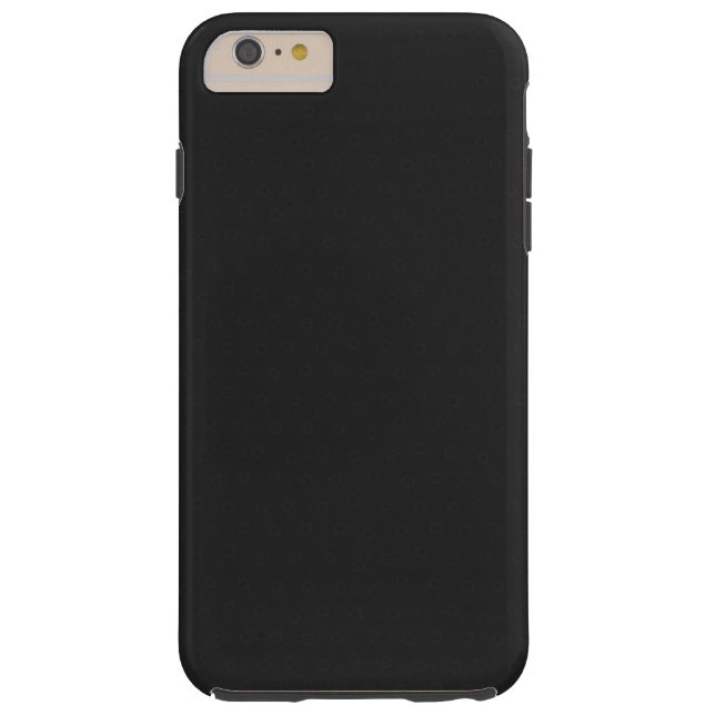 Modern Customisable Charcoal Black, Case-Mate iPhone Case (Back)