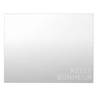 Modern Customisable Name | Grey Gradient
