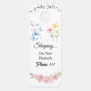 Modern Customise Do Not Disturb Door Hanger