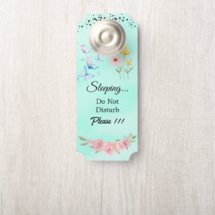 Modern Customise Do Not Disturb Door Hanger