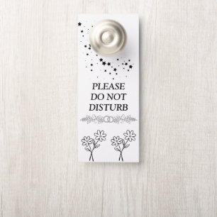 Modern Customise Do Not Disturb Door Hanger