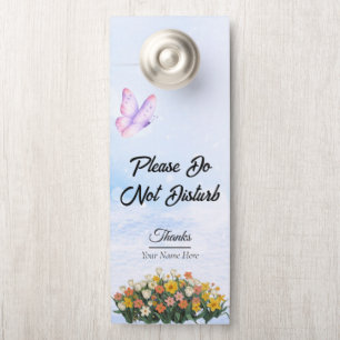 Modern Customise Do Not Disturb Door Hanger