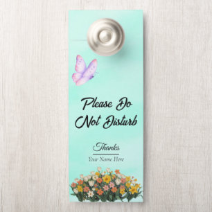 Modern Customise Do Not Disturb Door Hanger