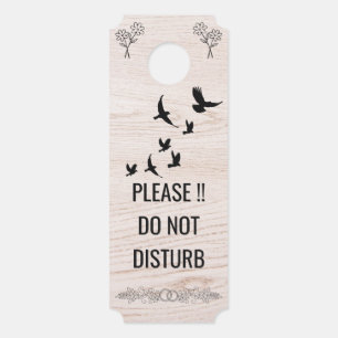 Modern Customise Do Not Disturb Door Hanger