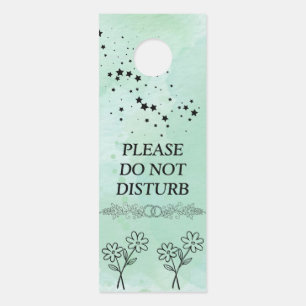 Modern Customise Do Not Disturb Door Hanger