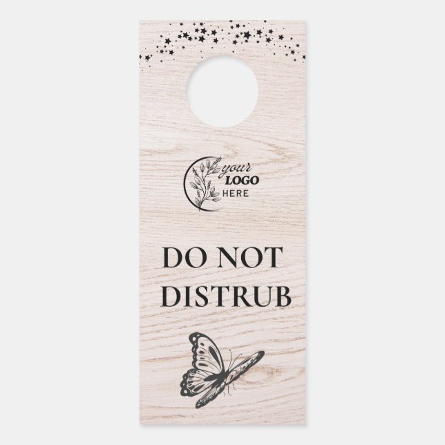 Modern Customise  Do Not Disturb Door Hanger (Front)