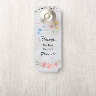 Modern Customise Do Not Disturb Door Hanger