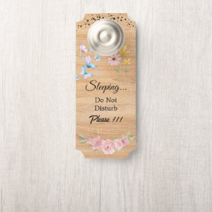 Modern Customise Do Not Disturb Door Hanger