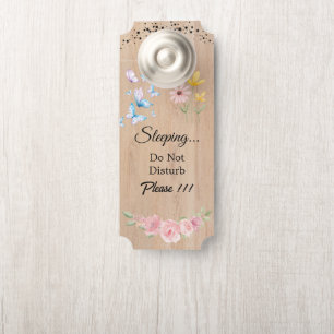 Modern Customise Do Not Disturb Door Hanger
