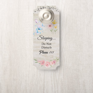 Modern Customise Do Not Disturb Door Hanger