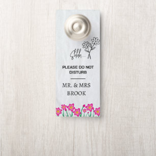 Modern Customise Do Not Disturb Door Hanger