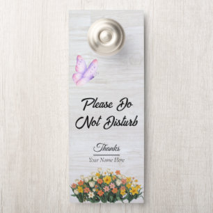 Modern Customise Do Not Disturb Door Hanger