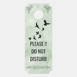Modern Customise Do Not Disturb Door Hanger