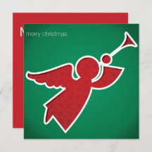 Modern cut out angel