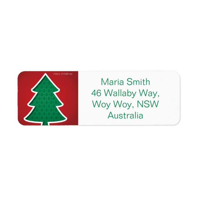 Modern cut out tree (Front)