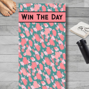 Modern Cute Abstract Colourful Pattern Yoga Mat