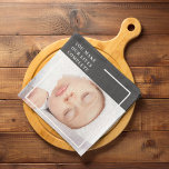 Modern Cute Baby Photo | Beauty Quote Tea Towel<br><div class="desc">Capture the essence of innocence and beauty with our modern and adorable baby photo product collection on Zazzle! Cherish the precious moments with these charming images that celebrate the purity and joy of childhood. Each item is carefully designed to showcase the beauty of innocence, reminding us of the simple yet...</div>