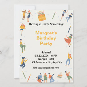 Modern cute birthday party