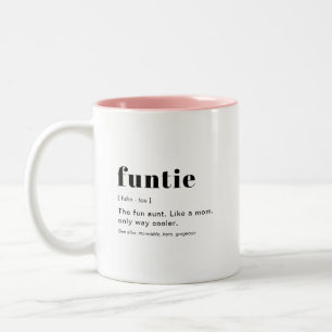 Modern Cute Definition Funtie Mug