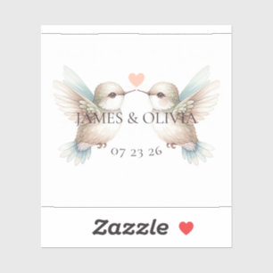 Modern Cute Hummingbird