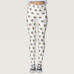 Modern Cute Macaroon Leggings