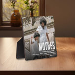 Modern Cute MOTHER Definition & Photo Plaque<br><div class="desc">Let your mother know how special she is to you with this modern fun MOTHER Photo keepsake plaque. Simply upload your favourite picture and customise the text to make it unique and personal to you and your mum! A sentimental gift for Mother's Day,  Birthdays or Christmas.</div>