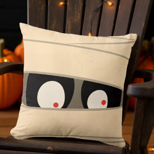 Modern Cute Mummy Monster Halloween Cushion