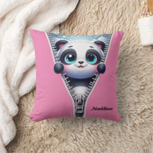 Modern Cute Panda Kids  Cushion