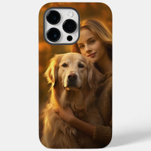 Modern Cute Puppy Happy Pawlidays Case-Mate iPhone 14 Pro Max Case