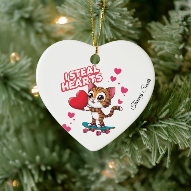 Modern Cute Valentine Ornaments for Girlfriend (Tree)