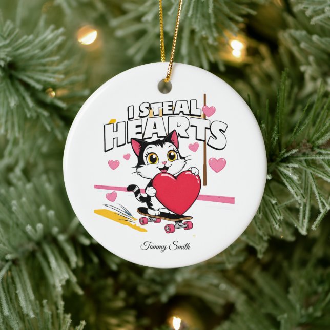 Modern Cute Valentine Ornaments for Girlfriend (Tree)