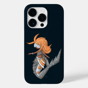 Modern Cyberpunk Mermaid Illustrated Case-Mate iPhone 14 Pro Case