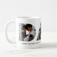 Modern DAD Daddy Photo Collage Cutout Father's Day