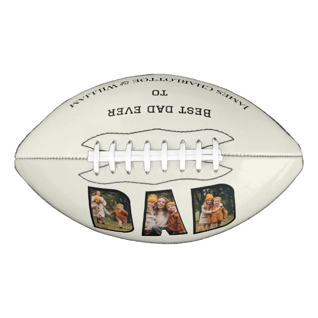 Modern Dad photo  collage script  American Football (Front)