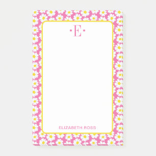 Modern Daisies Post-it Notes
