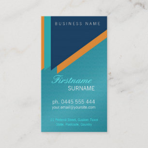 Modern Damask Feminine Bold Business Card