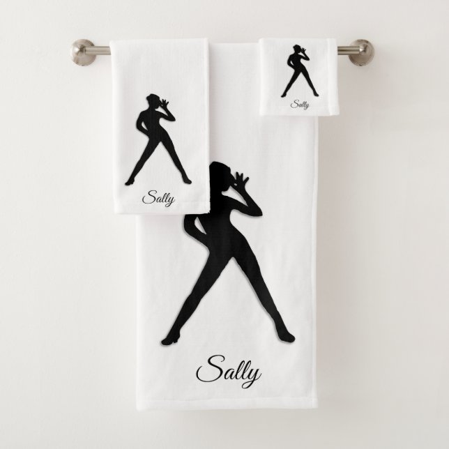 Modern Dance Bath Towel Set (Insitu)