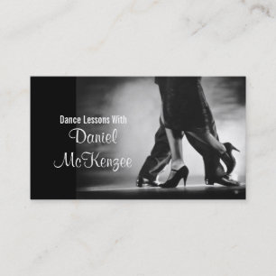 Modern Dance Instructor Business Card