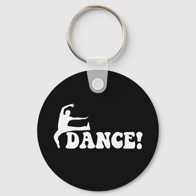 modern dance key ring (Front)