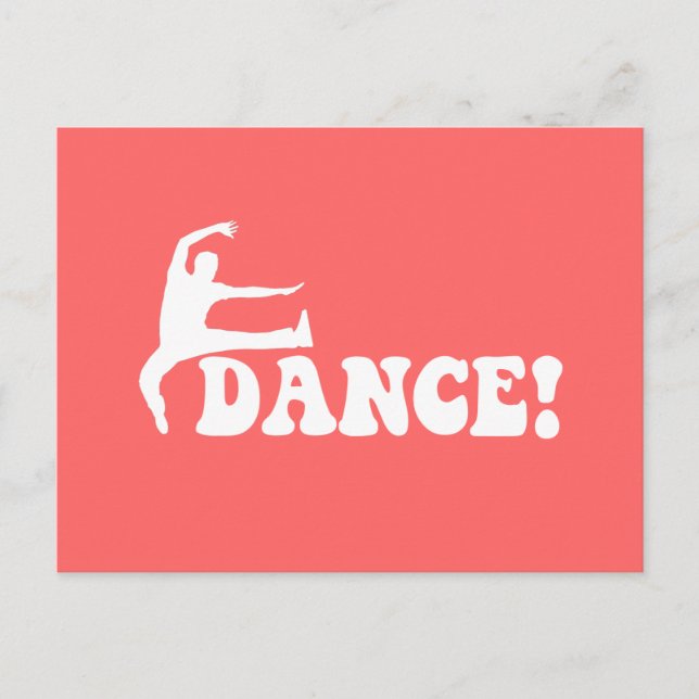 modern dance postcard (Front)