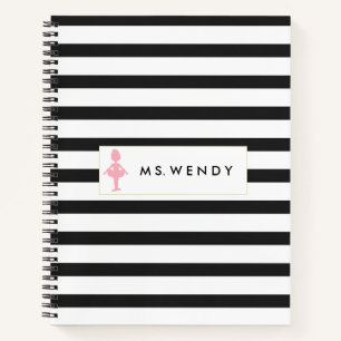 Modern Dance Teacher Personalised Notebook