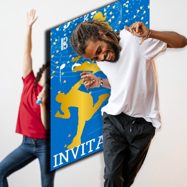 Modern Dancer Hip Hop Urban Club Vip Invitation (Modern Dancer Hip Hop Urban Club Vip Invitation)