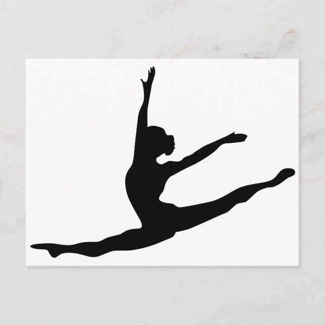 Modern Dancer Postcard (Front)