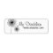 Modern Dandelion Flower CUSTOM COLOR Label