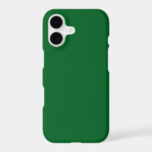 Modern Dark Forest Green Solid Colour