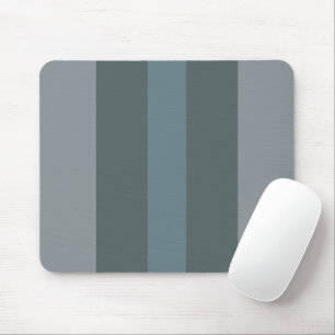 Modern Dark Green Shades Colour Block Mouse Mat