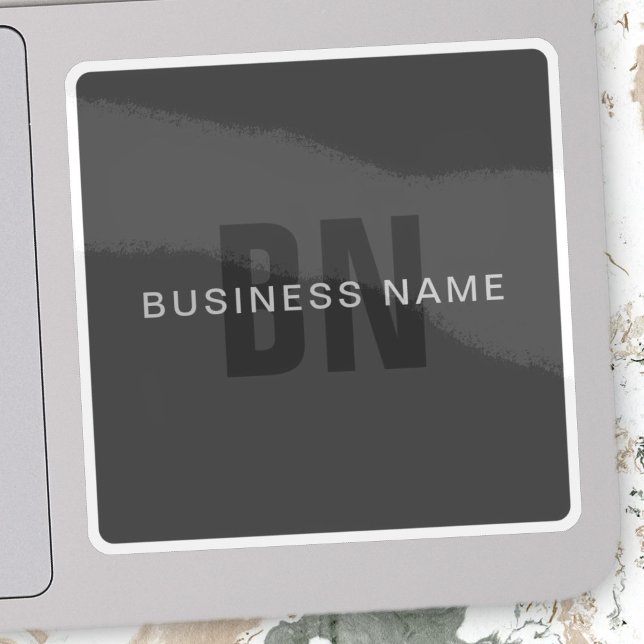 Modern Dark Grey Editable Monogram Design Template (Creator Uploaded)