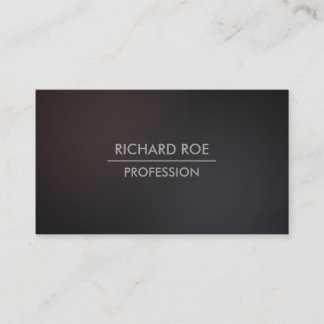 Modern Darken Creative Professional Business Cards